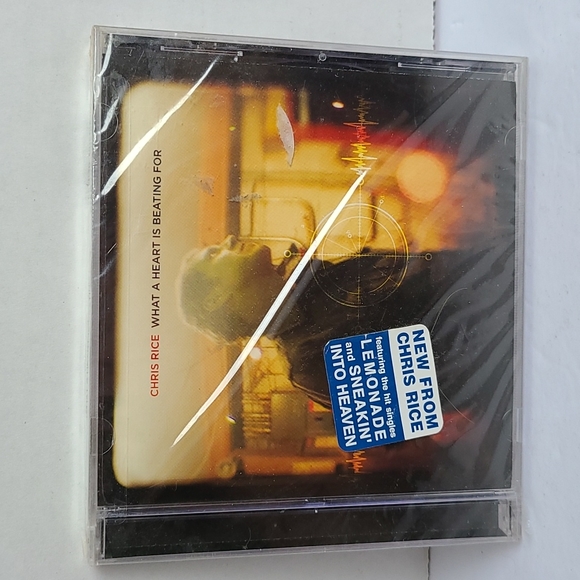 Chris Rice CD, What The Heart Is Beating For, New in Package - Picture 1 of 4